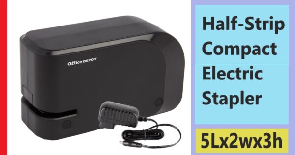 Half-Strip Compact Electric Stapler
