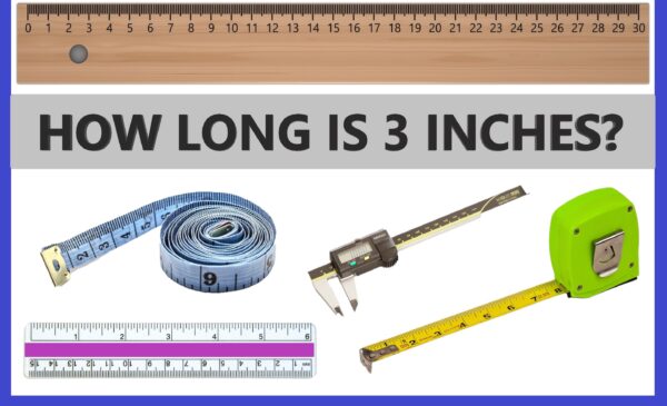 How long is 3 inches