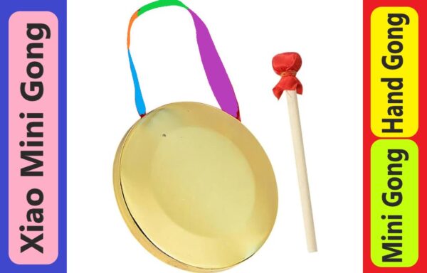 4 inches Xiao Mini Gong with beater 
