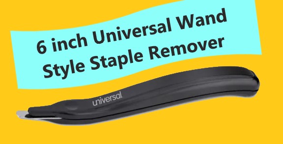 Universal Wand Style Staple Remover with Built-in Magnet 