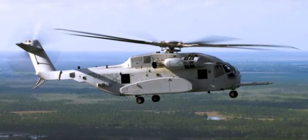 The CH-53K King Stallion in air