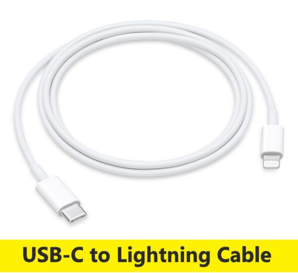 one meter USB-C to Lightning Cable