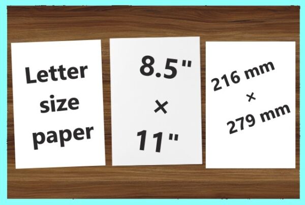 American letter-size paper