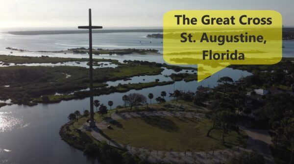 the Great Cross at Florida in calm evening 