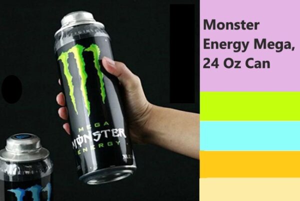 24 Oz mega monster Can