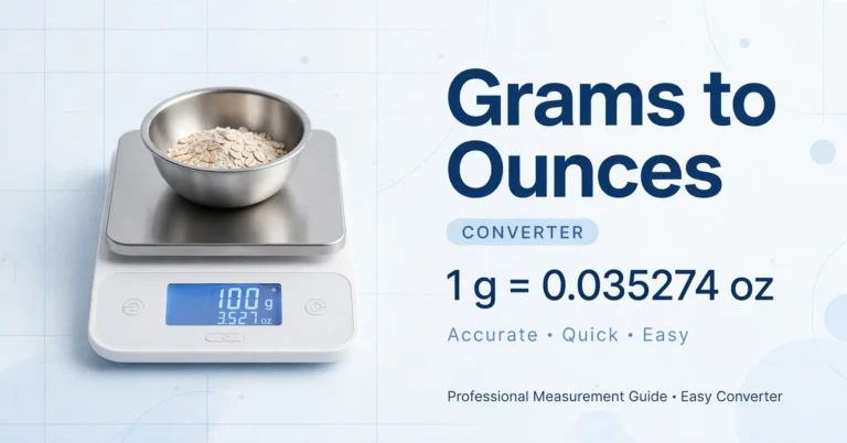Grams to Ounces Converter 1g = 0.035274 oz